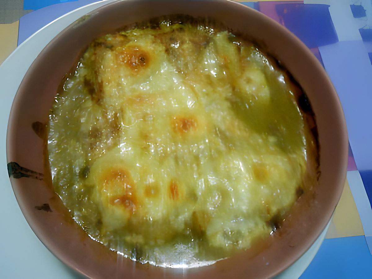 recette ZUPPA DI CIPOLLE GRATINATA