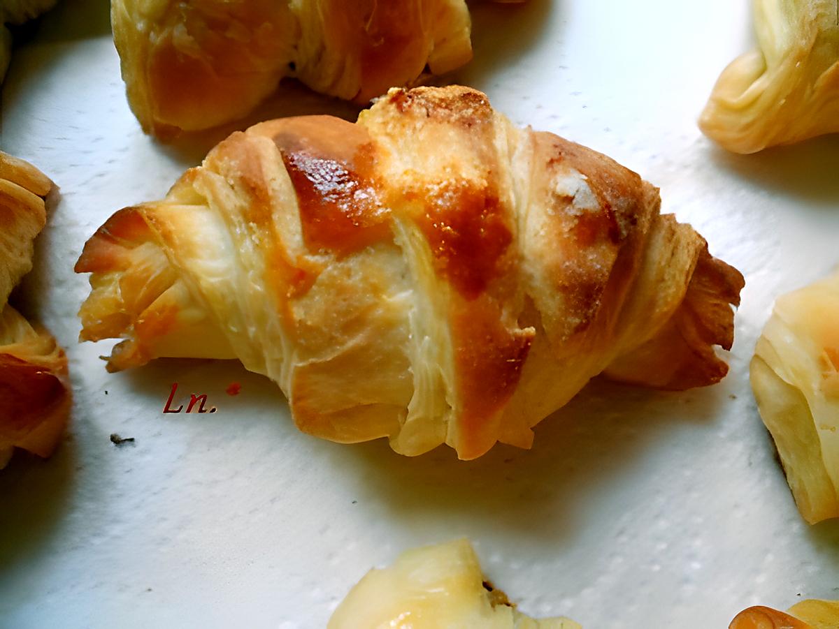 recette Croissants maison (premiers)