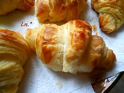 recette Croissants maison (premiers)