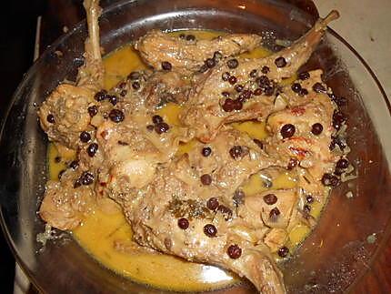 recette Lapin au vin doux