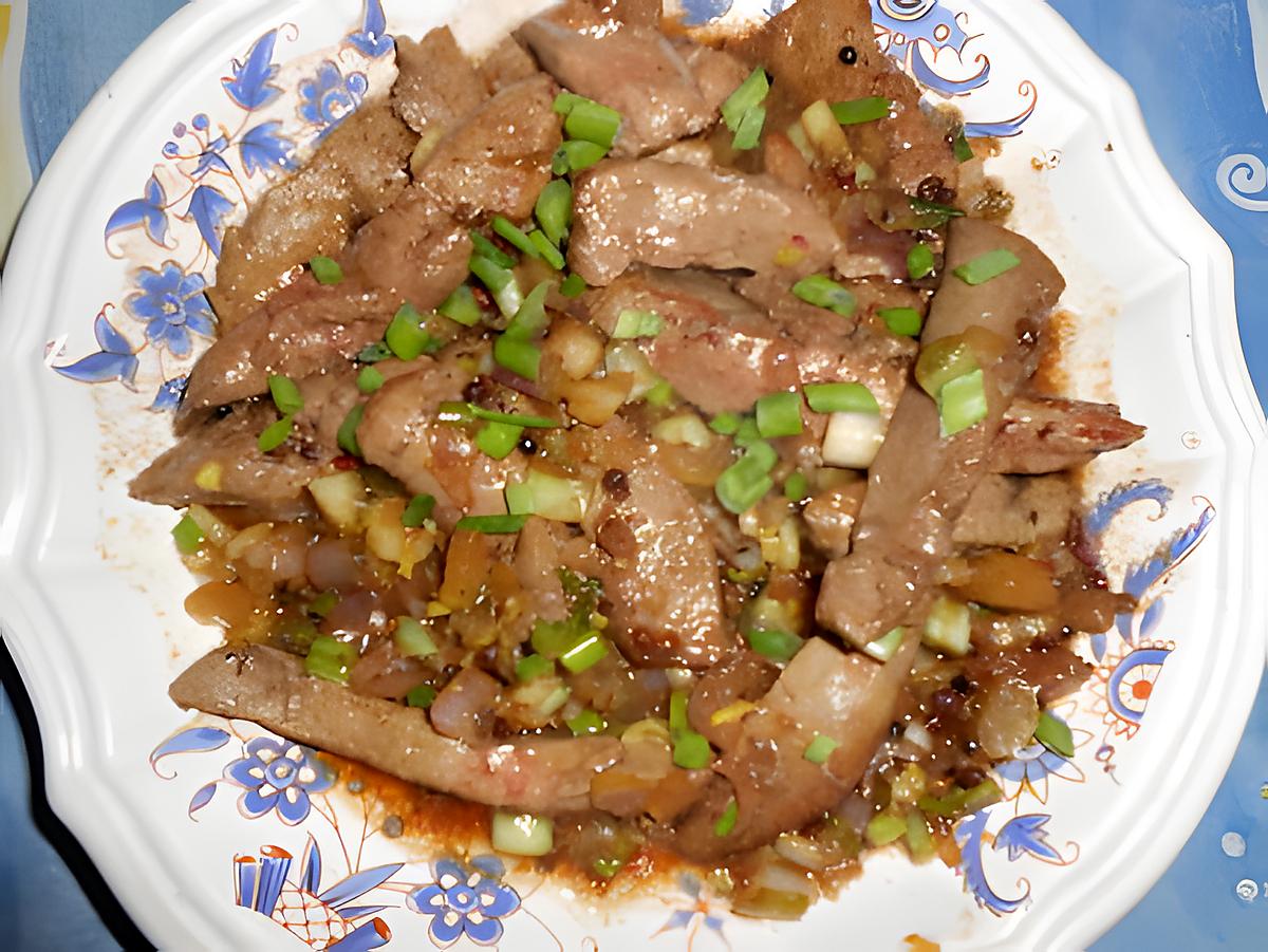 recette Foie d agneau au poivre de sechuan