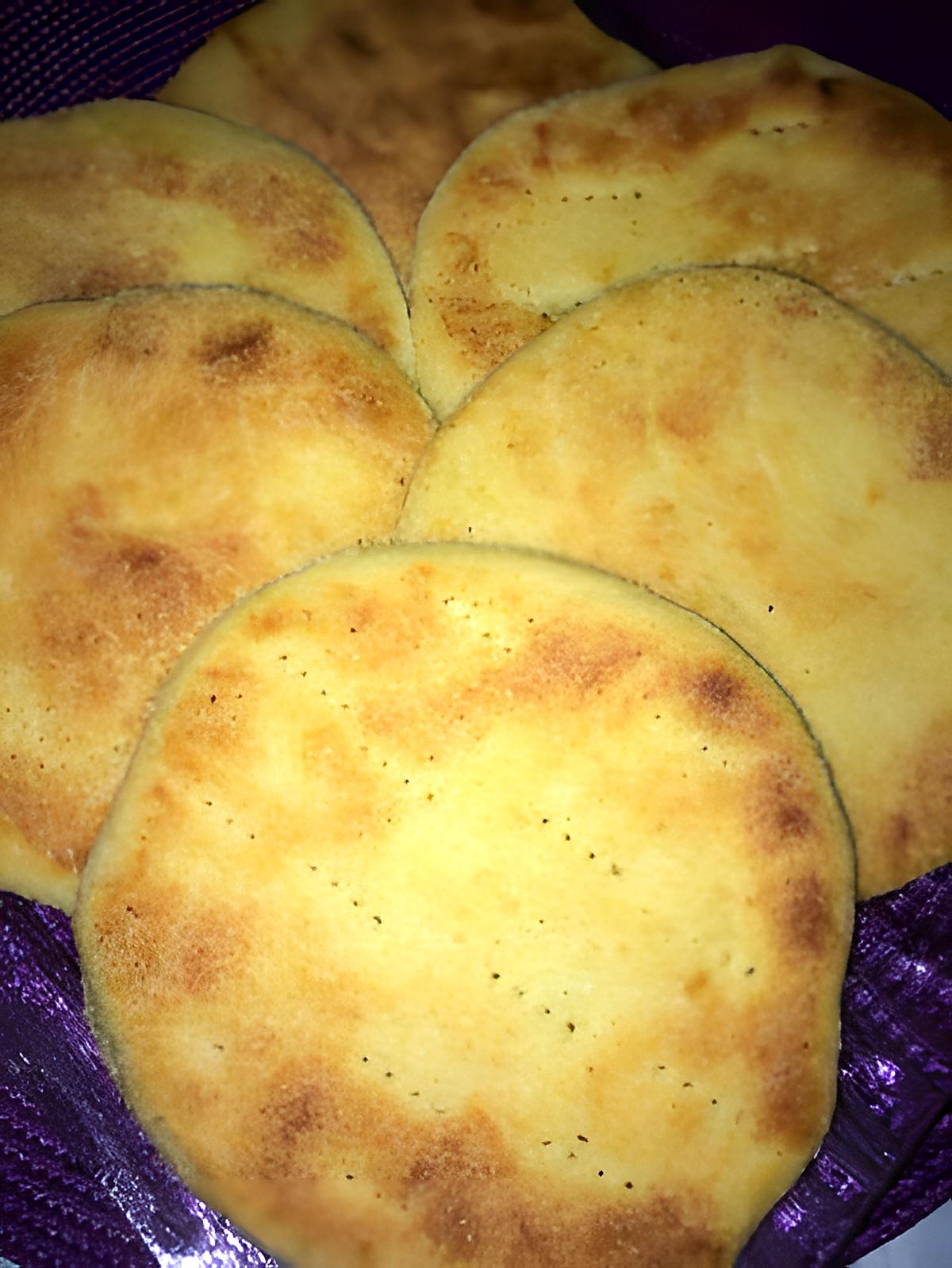recette Mini galettes de semoule (kesra algérienne)
