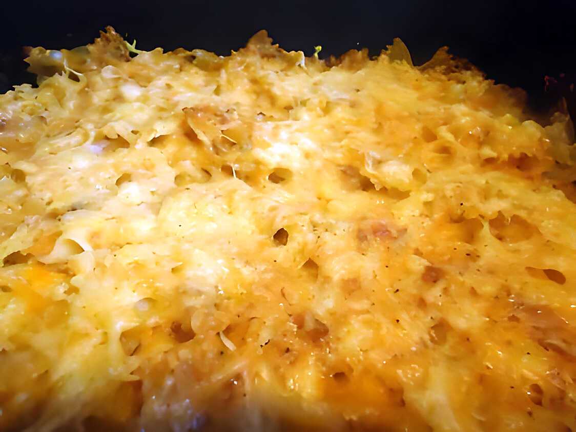 Gratin de pâtes à ma façon