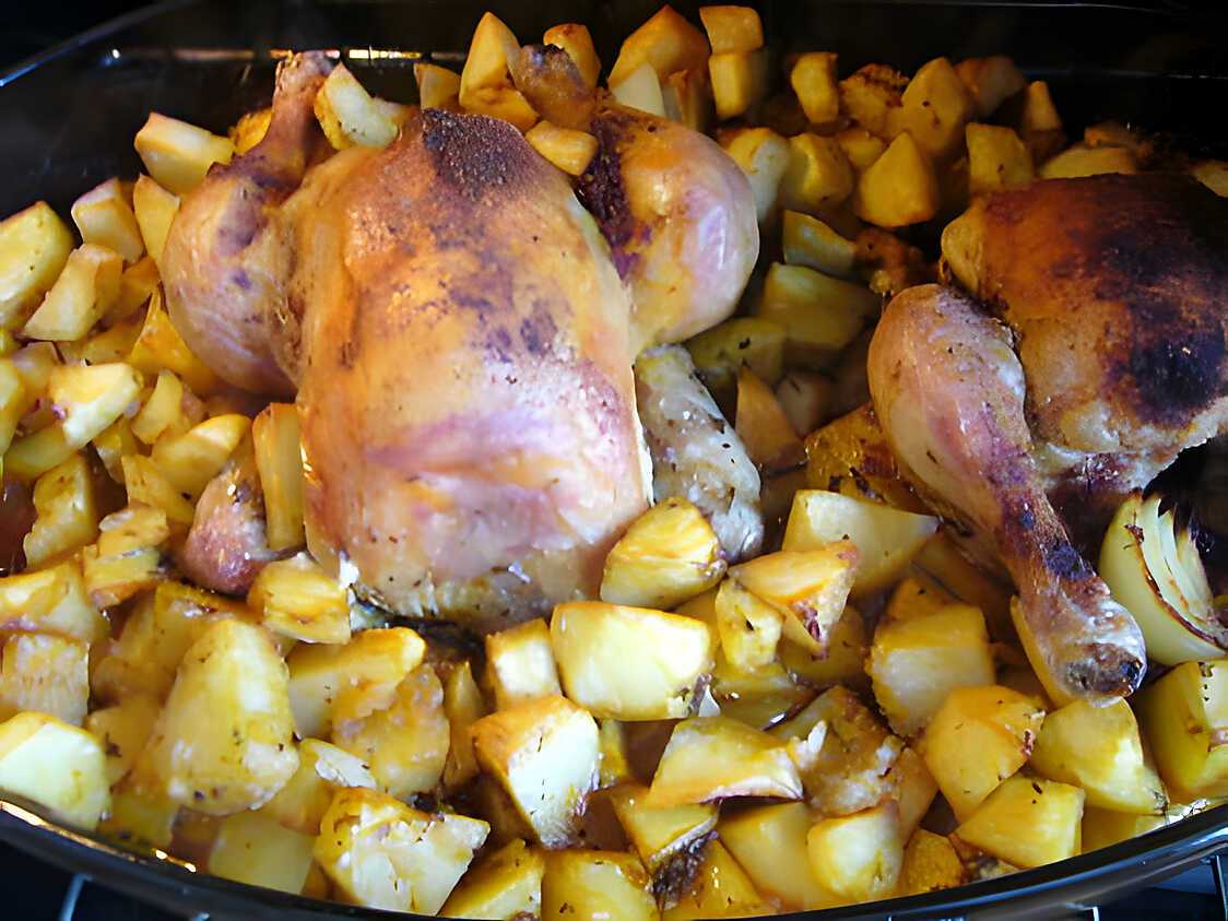 Recette de Coquelet au vin blanc