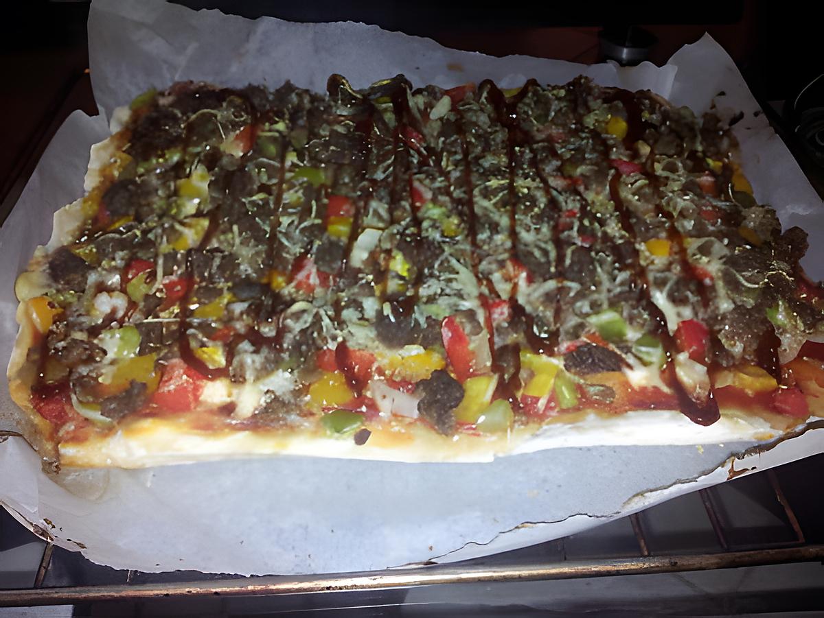 recette pizza mexicaine