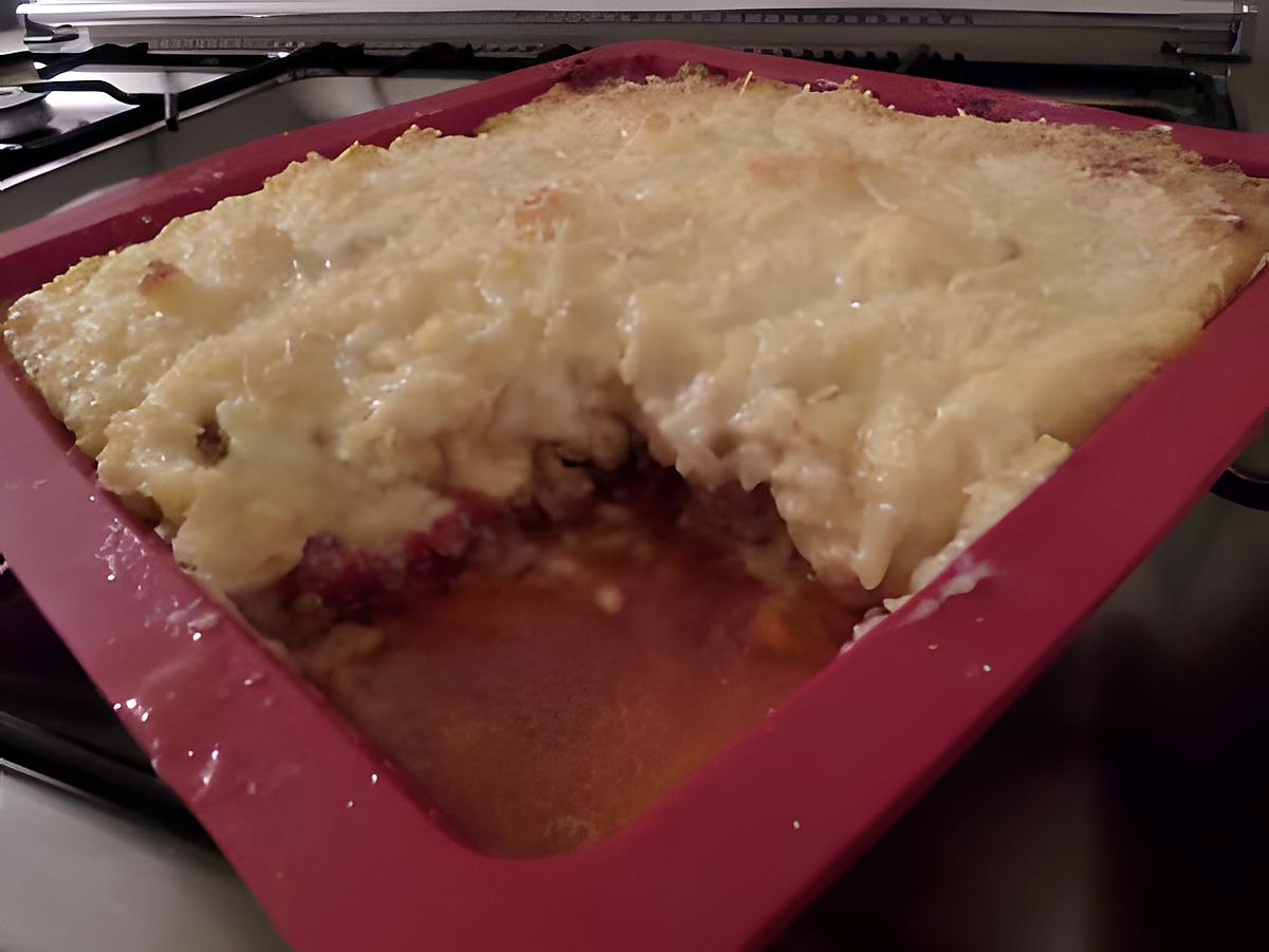 recette Hachis parmentier à la bolognaise