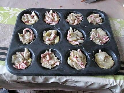 recette tartelettes  aux endives  ,lardons  et;;;;;