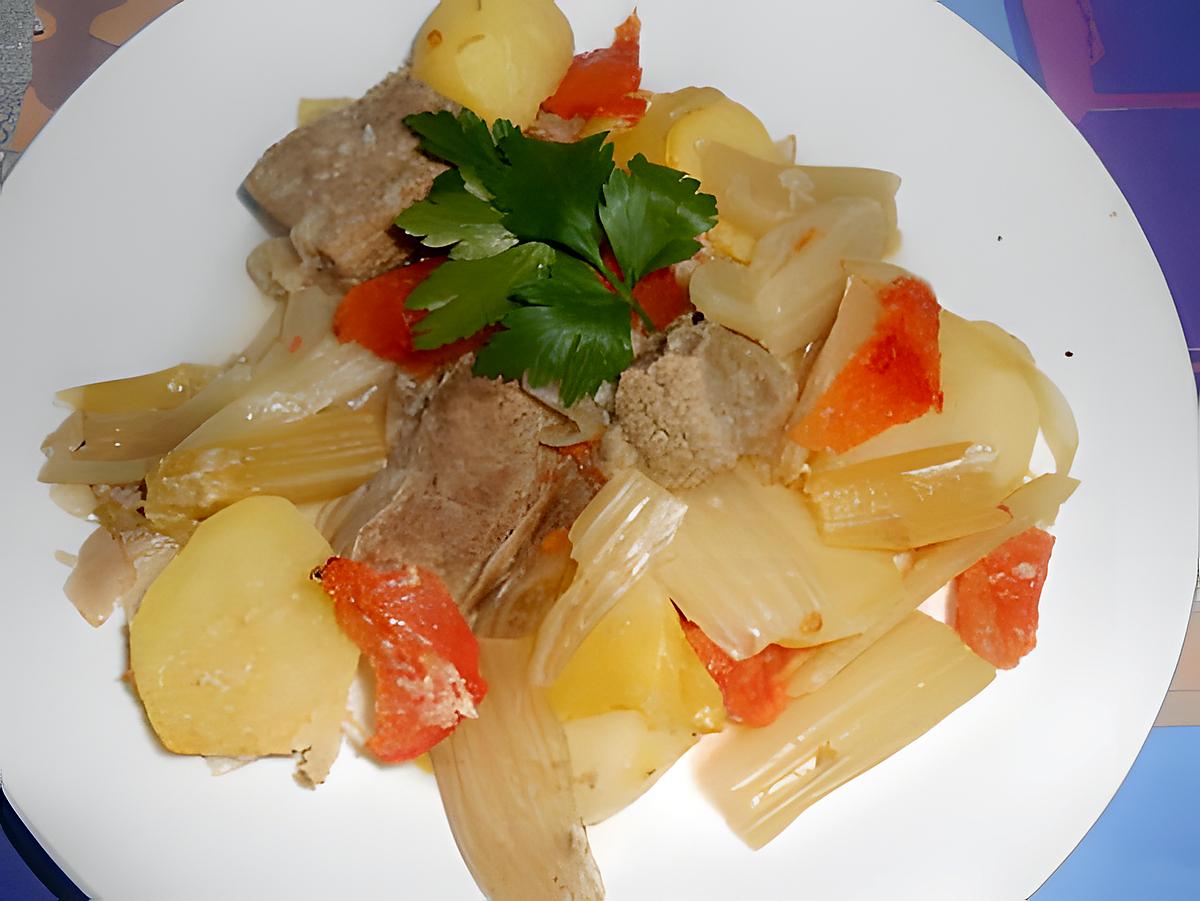 recette BOLLITO  ALLA  PUGLIESE  (BOEUF  BOUILLI)