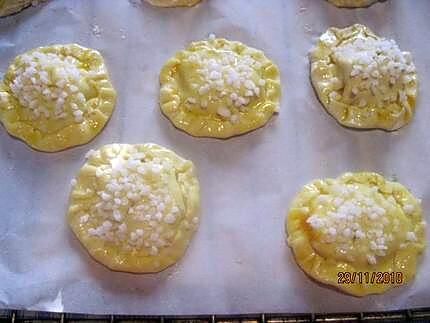 recette Galettes fourrées aux fruits.