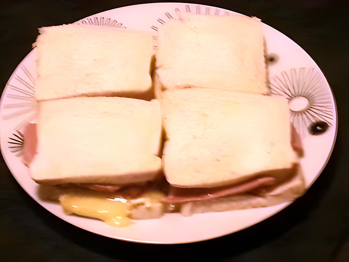 recette sandwich pain de mie façon hot dog au camembert