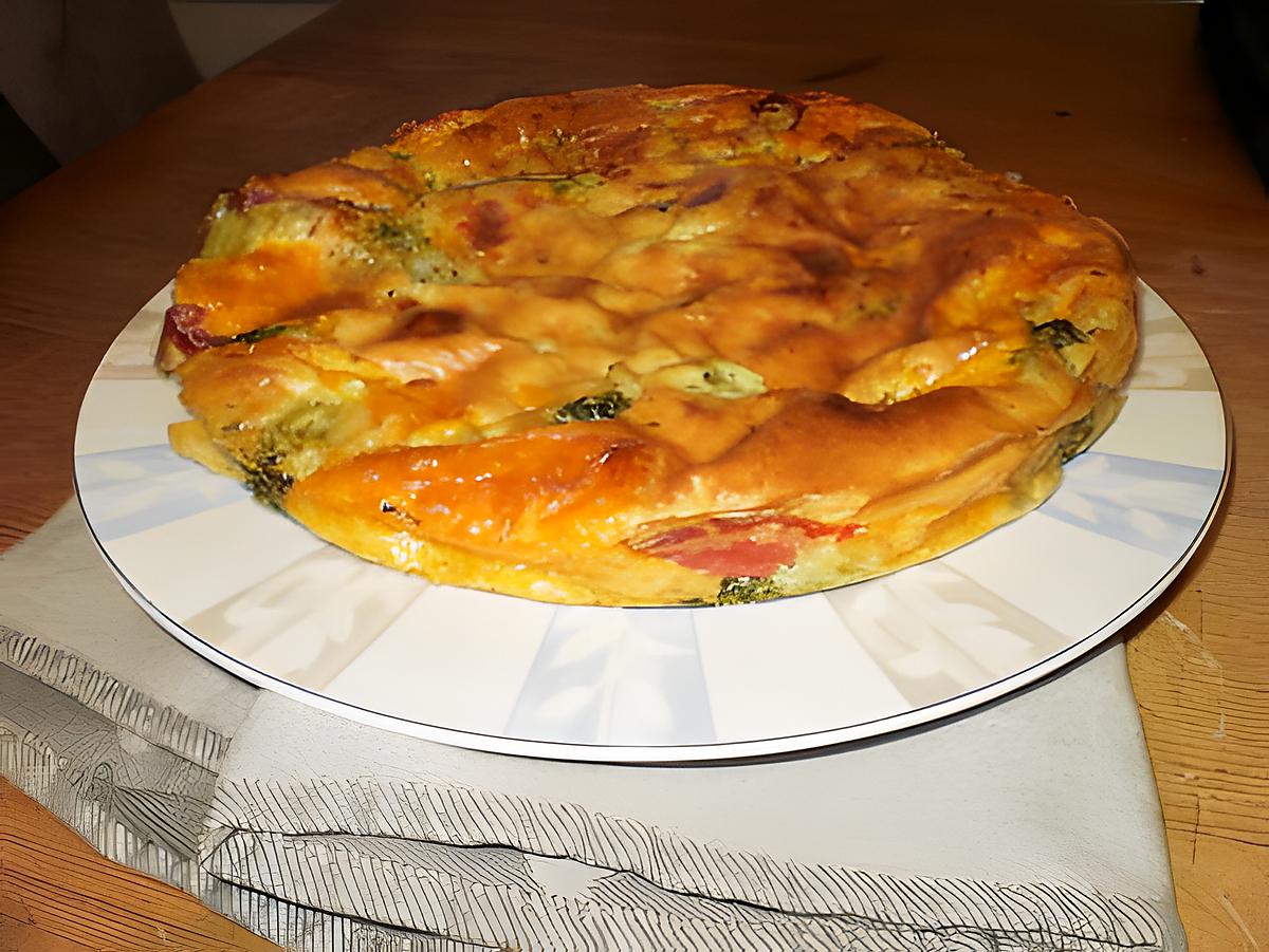 recette quiche sans pate aux broncoli