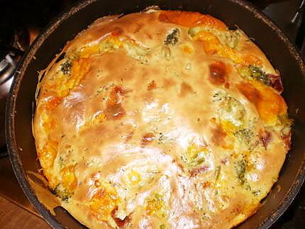 recette quiche sans pate aux broncoli