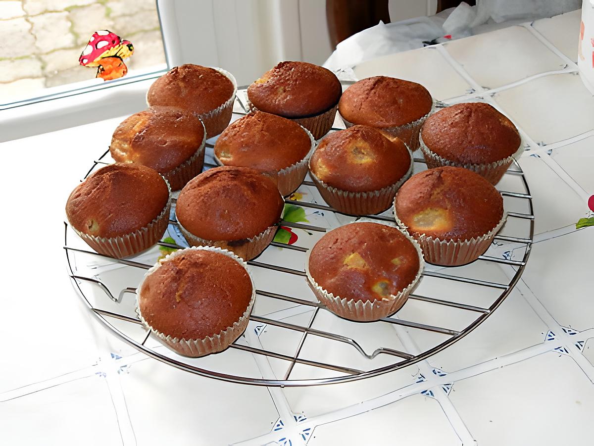 recette Muffins aux poires