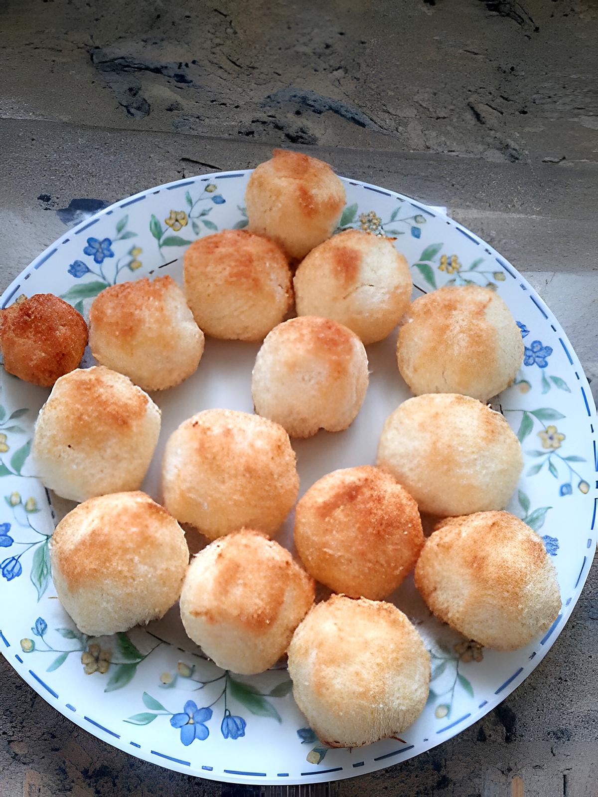 recette Petites boules à la noix de coco