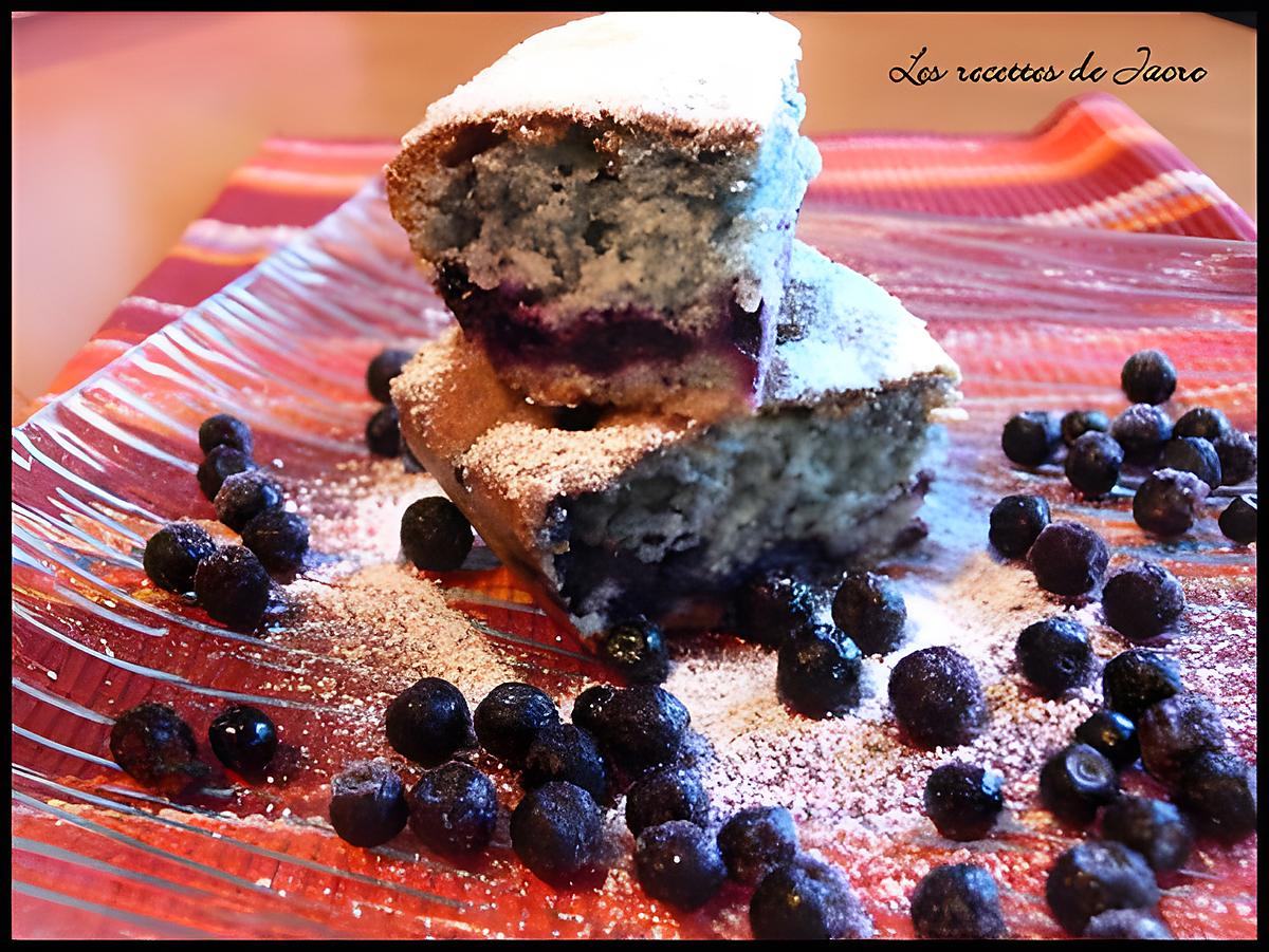 recette gâteau à la myrtille