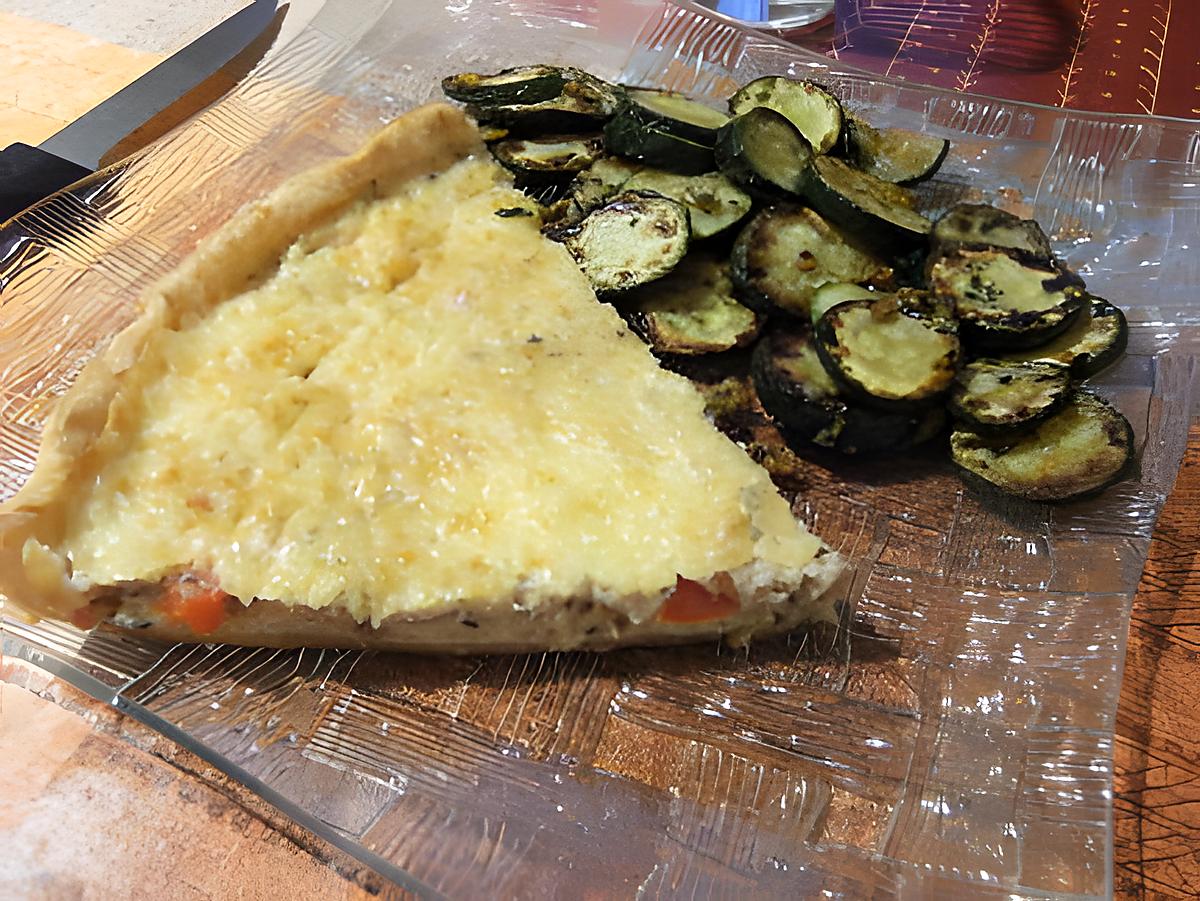 recette Tarte à la pêche aux sardines