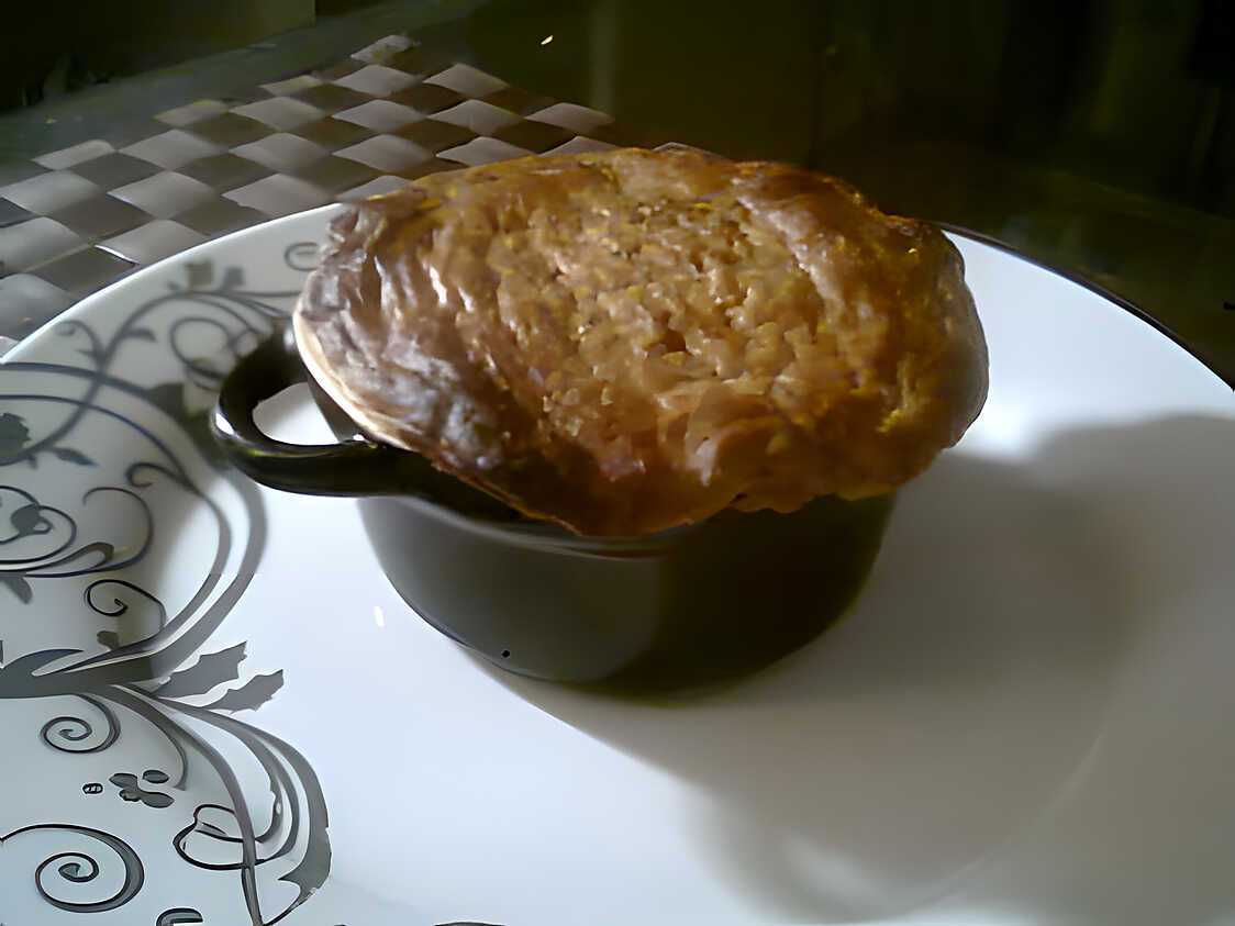 Recette de Cassolette de fondu de poireaux au saumon fumé