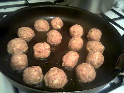 recette Tajine de boulette de viande