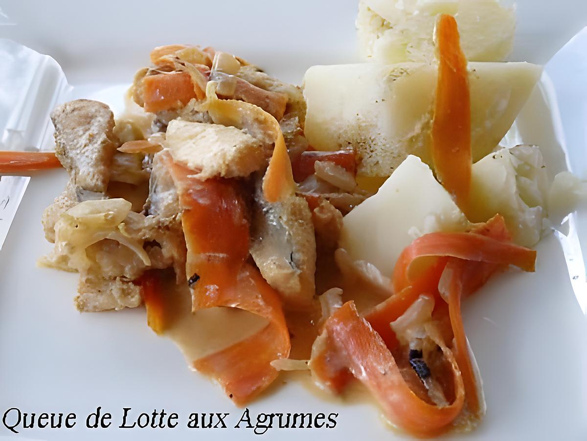 recette Poisson aux agrumes