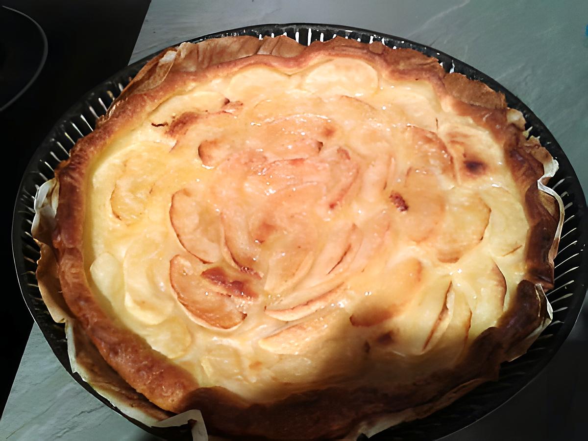 recette Tarte aux pommes express