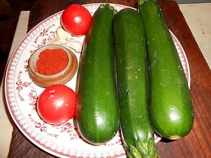 recette Courgettes sautées a l ail et paprika