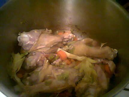 recette Manchons de canard aux légumes