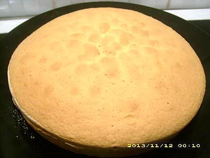 recette gâteau éponge (à garnir)