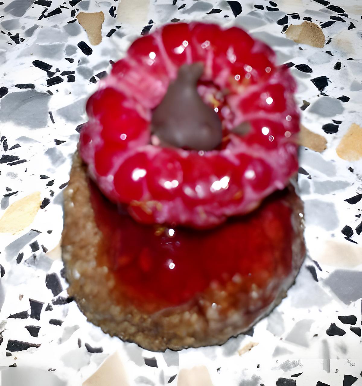 recette ~ Diamants chocolat framboise ~