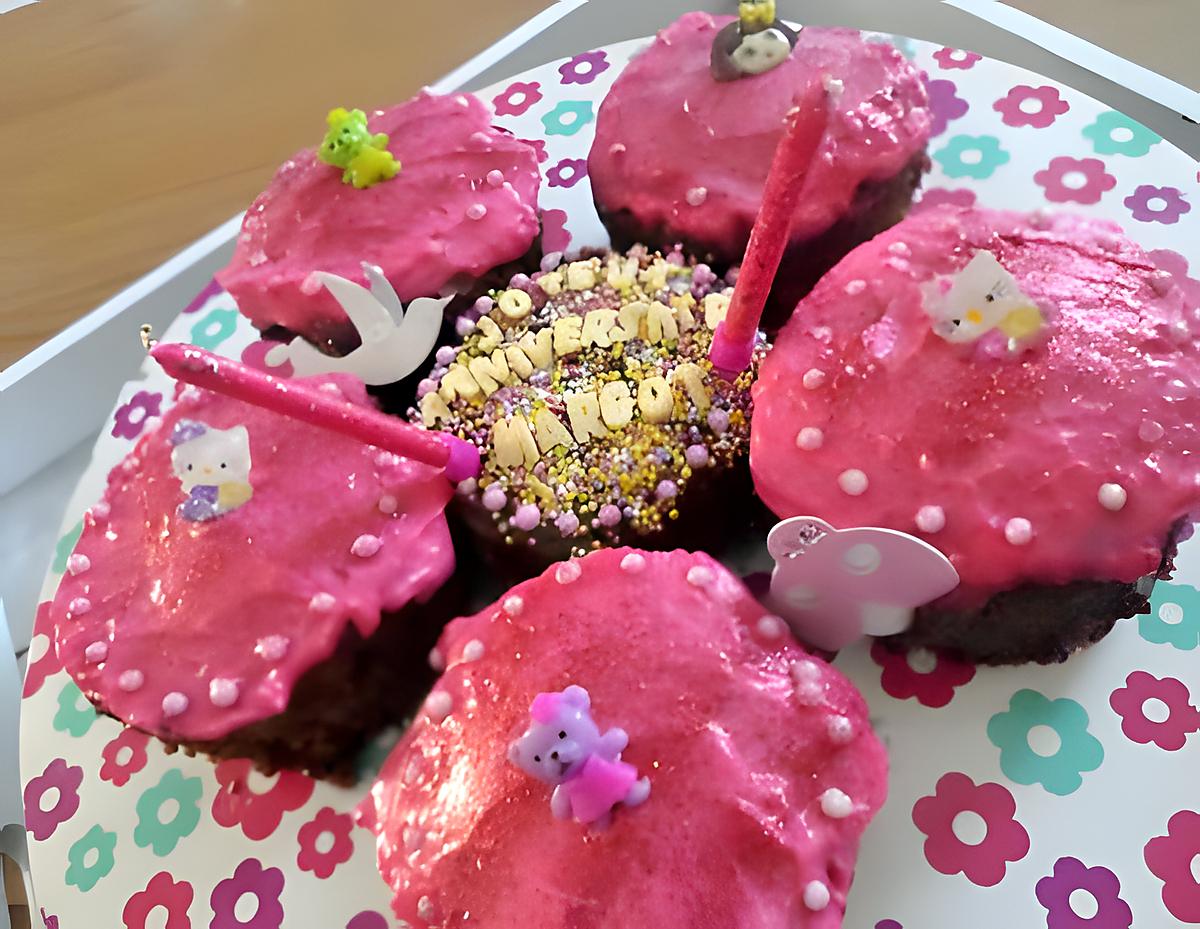 recette CupFleur (gateau d'anniversaire 2 ans Margot)