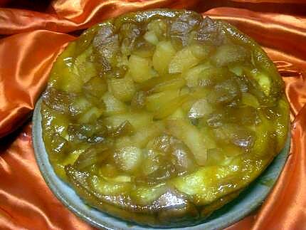 recette Tatin pommes poires.