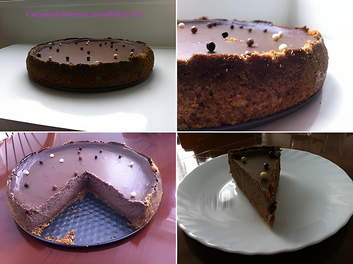 recette CHEESECAKE AU NUTELLA VERSION 2