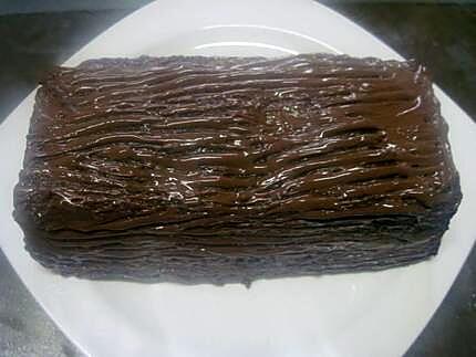 recette Bûche aux bananes et nustela.