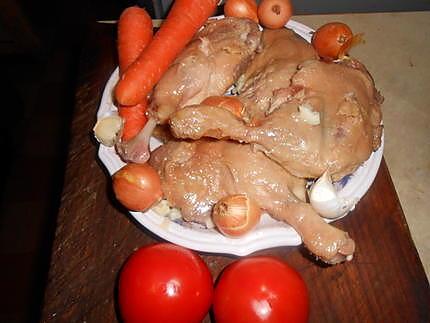 recette Confit de canard aux haricots tarbais