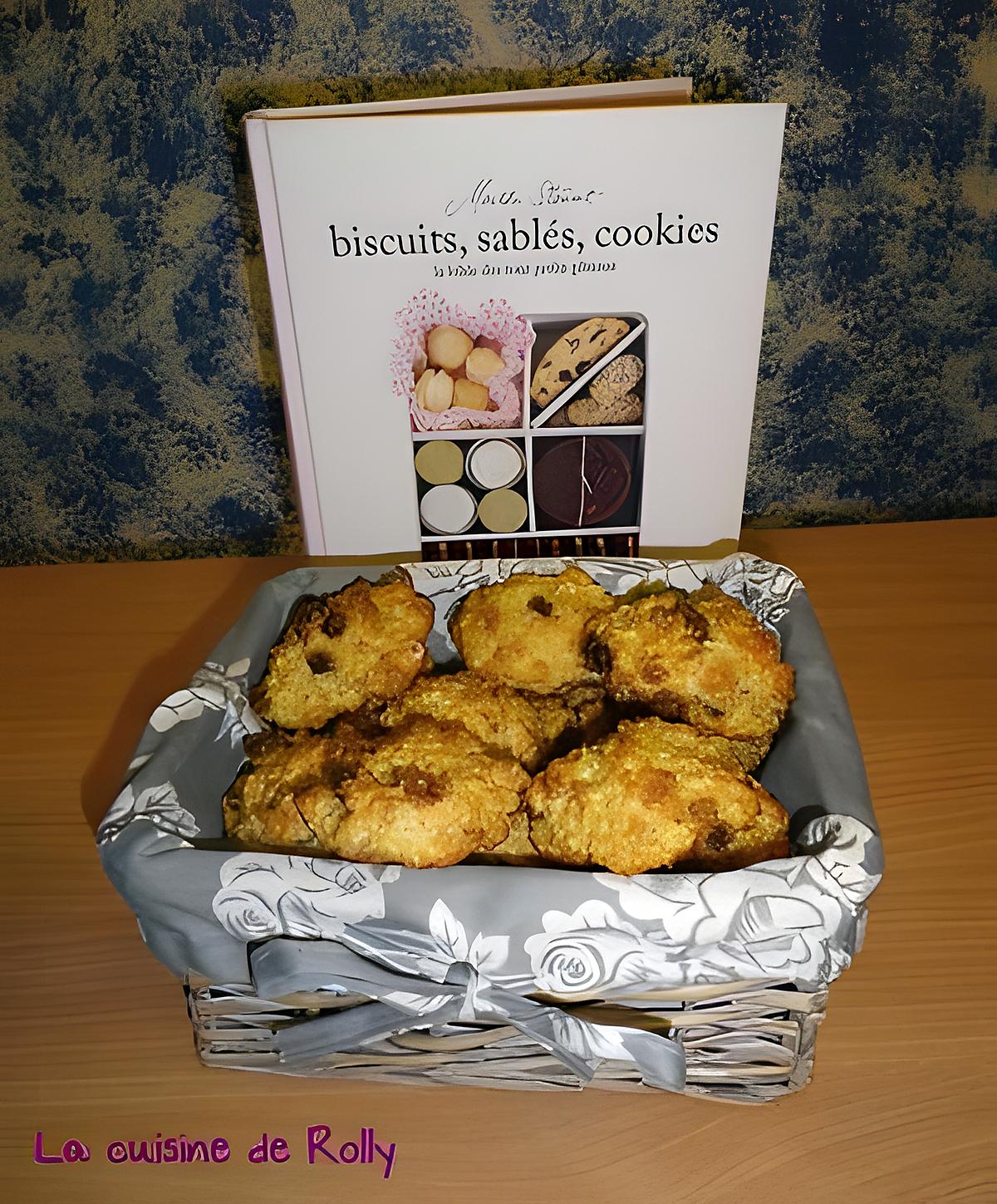 recette Biscuits aux pommes et flocons d'avoine