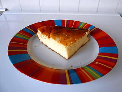 recette Gâteau mousseux au fromage blanc et citron.