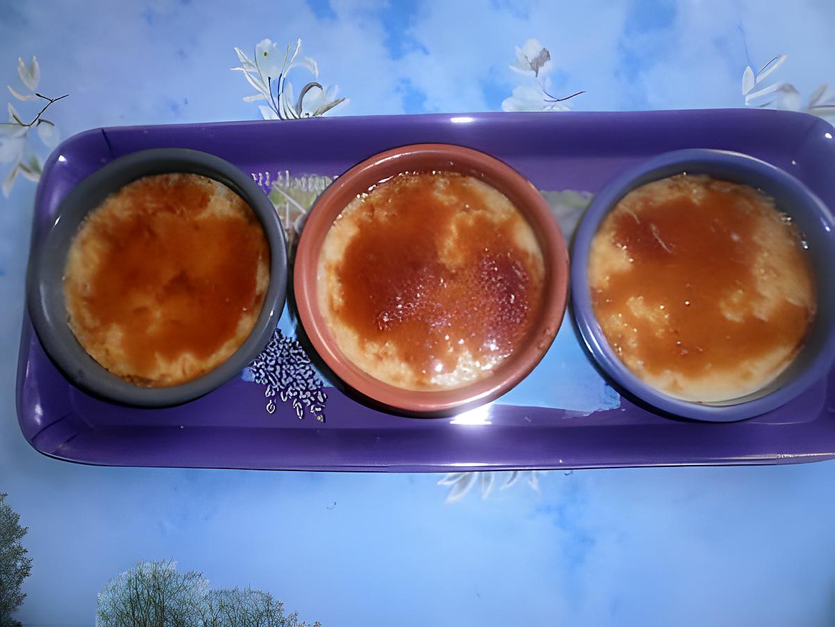 recette Recette de crème brûlée