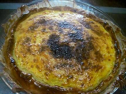 recette Tarte au flan.