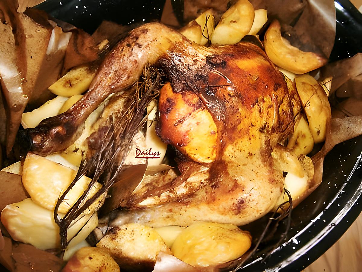 recette Poulet Roti A La Cocotte Au Four