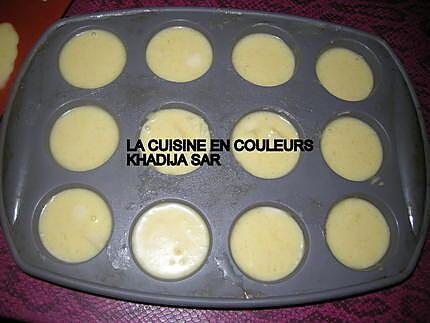 recette Petits gâteaux moelleux ananas/amandes