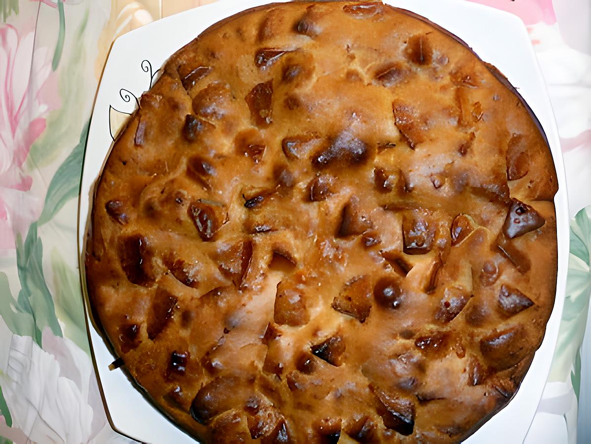 recette Gâteau aux pommes et à la cannelle