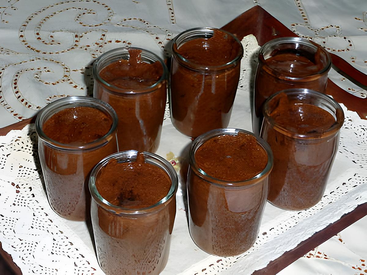 recette Mousse au chocolat avec léger arôme café