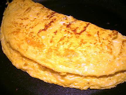 recette Omelette au fromage