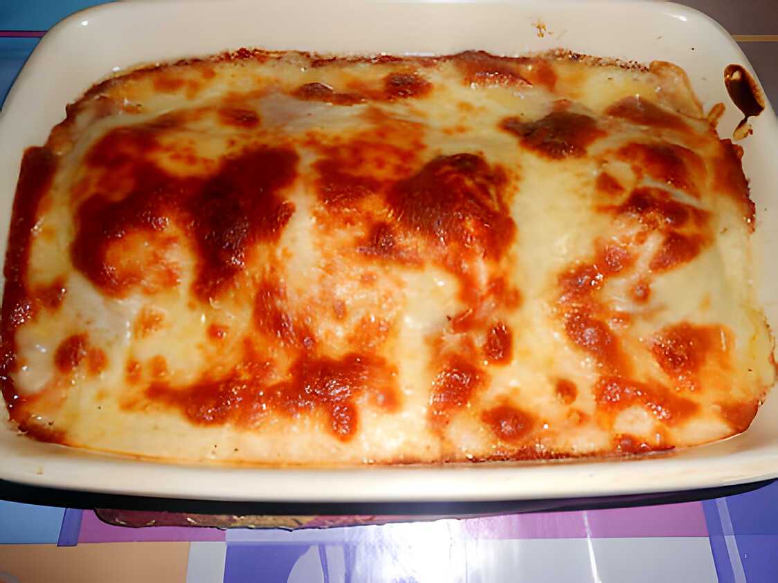 OEUFS  DURS  AU  JAMBON  GRATINES-image