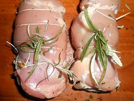 recette COSCE  DI  POLLO  RIPIENE  (CUISSES DE POULET FARCIES)