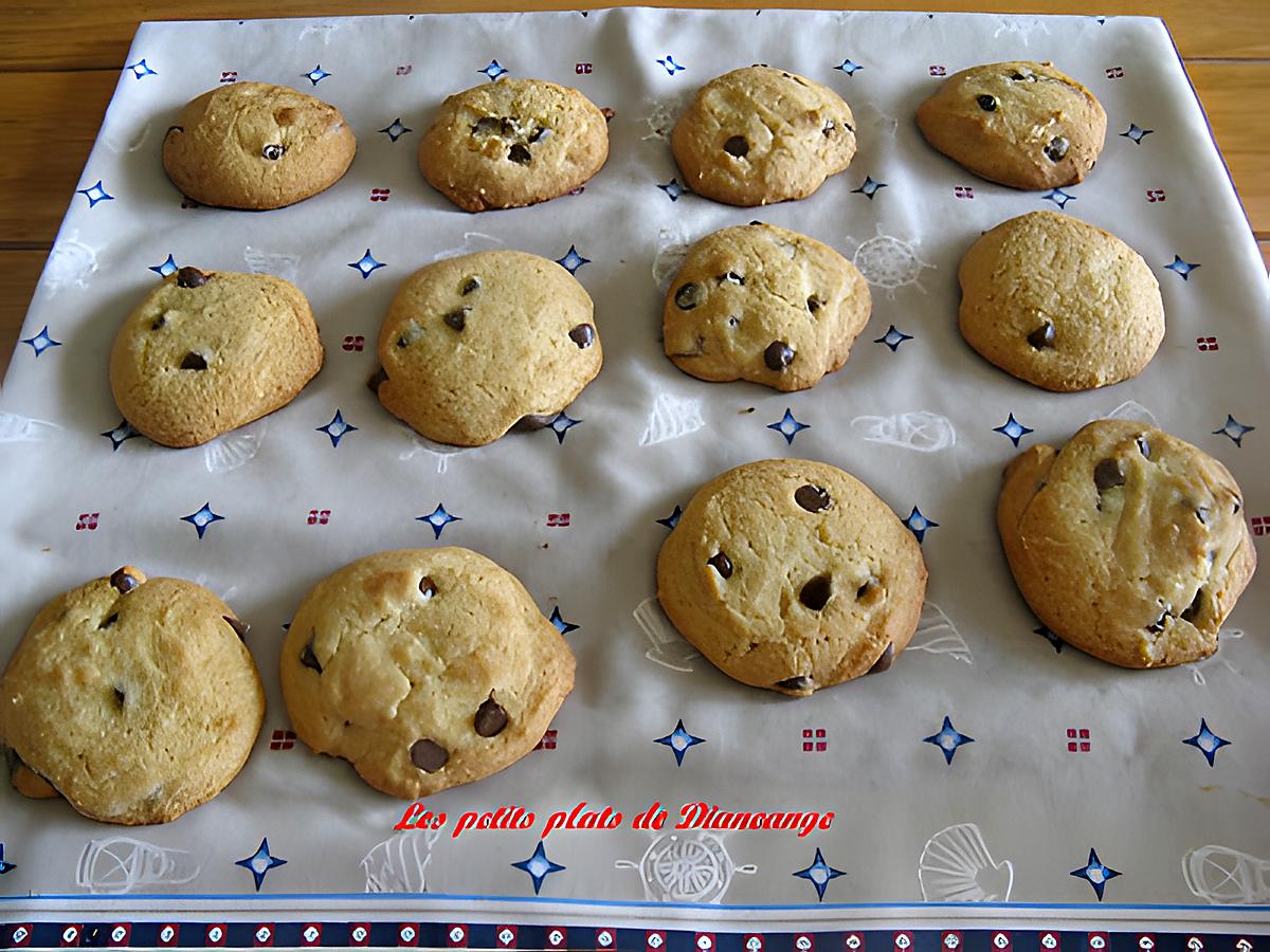 recette Biscuits aux grains de chocolat