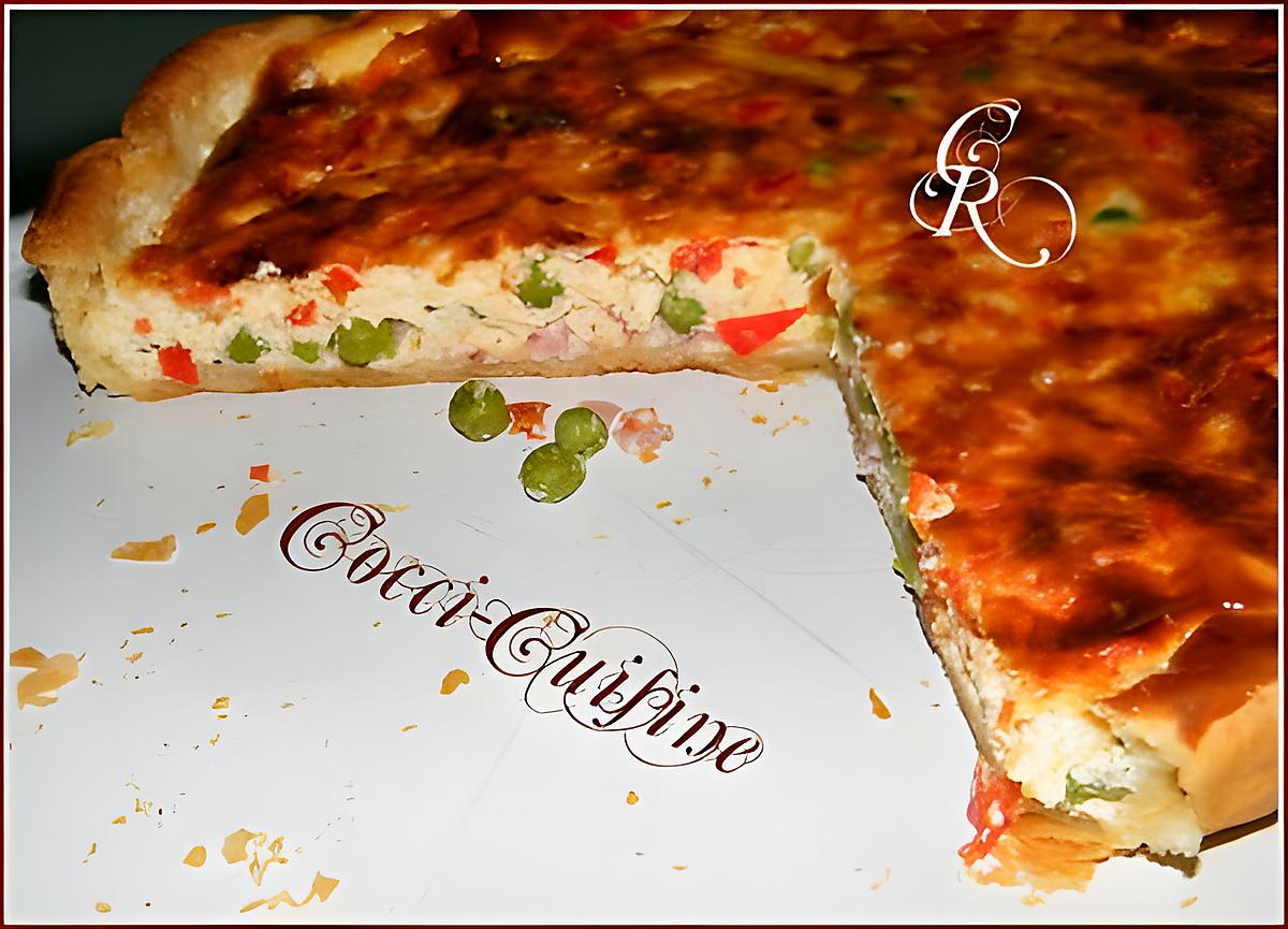 recette Quiche Carnaval  De Cathy. R