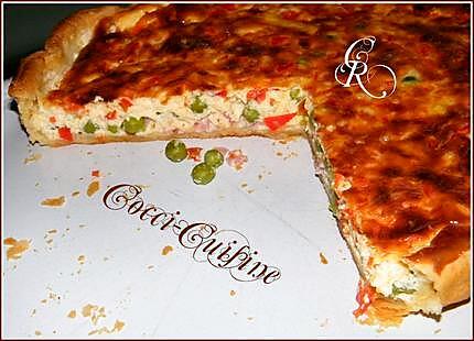 recette Quiche Carnaval  De Cathy. R