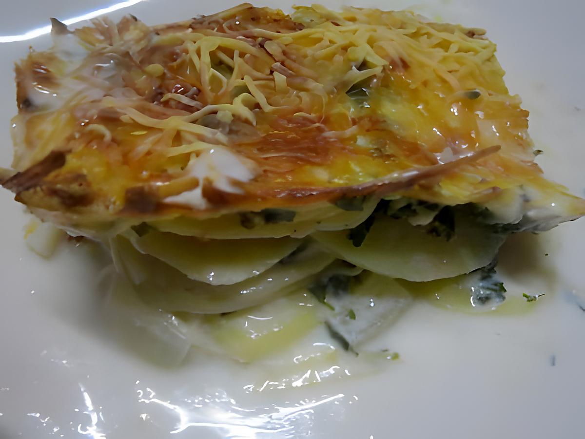 recette Gratin Dauphinois. persil haché.