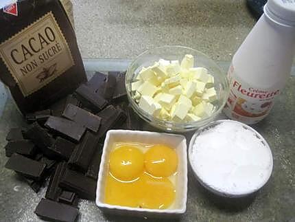 recette Truffes au chocolat avec oeufs.