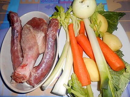 recette PETIT  POT  AU  FEU DE  DINDE